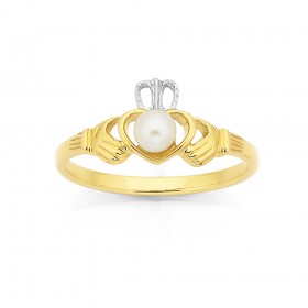 9ct-Claddagh-Ring on sale