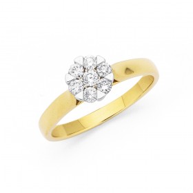 9ct%2C+Diamond+Cluster+Ring+Total+Diamond+Weight%3D.33ct