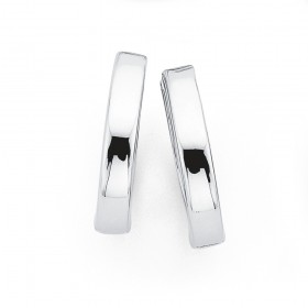 18mm-Hoop-Earrings-in-9ct-White-Gold on sale