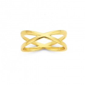 9ct-Crossover-Ring on sale