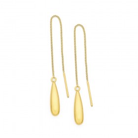 Thread-Earrings-in-9ct-Yellow-Gold on sale