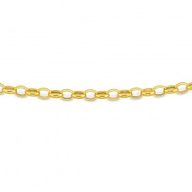 60cm-Oval-Belcher-Chain-in-9ct-Yellow-Gold on sale