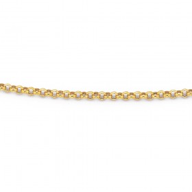 50cm-Fine-Belcher-Chain-in-9ct-Yellow-Gold on sale