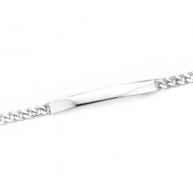 Sterling-Silver-19cm-Slim-ID-Bracelet on sale
