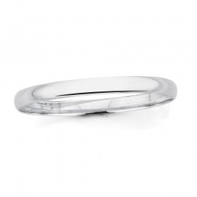Sterling+Silver+Round+Bangle