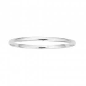 Sterling+Silver+7mmx64mm+Comfort+Bangle