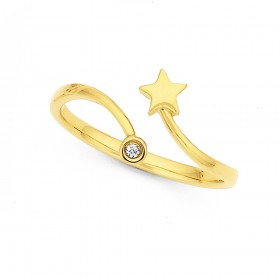 9ct-Star-Diamond-Ring on sale