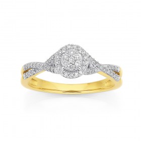 9ct%2C+Diamond+Cluster+Ring+Total+Diamond+Weight%3D.25ct