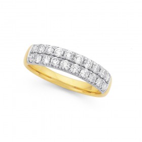 9ct-Diamond-Ring-Total-Diamond-Weight75ct on sale