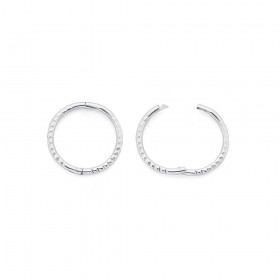 Sleeper-Earring-with-Facetted-Sides on sale