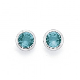 4mm-Aquamarine-Cubic-Zirconia-Studs-in-Sterling-Silver on sale