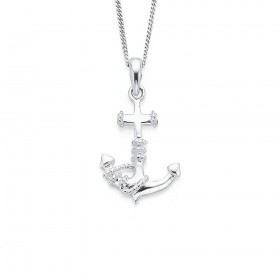 Anchor-Pendant-in-Sterling-Silver on sale