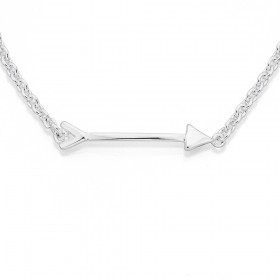 19cm-Fine-Arrow-Bracelet-Sterling-Silver on sale