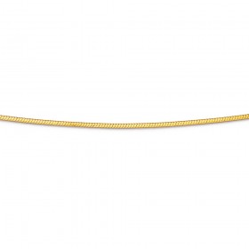 9ct-48cm-Diamond-Cut-Snake-Chain on sale