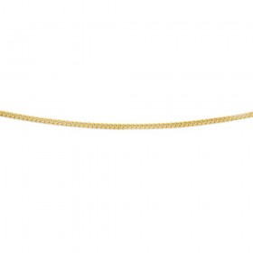 55cm-Diamond-Cut-Curb-Chain-in-9ct-Yellow-Gold on sale