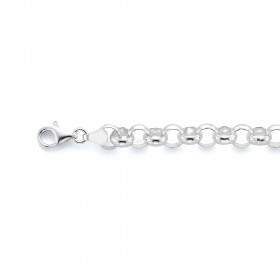 Sterling-Silver-20cm-Belcher-Bracelet on sale