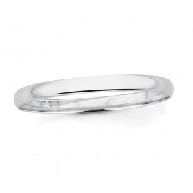 Sterling-Silver-Round-Bangle on sale