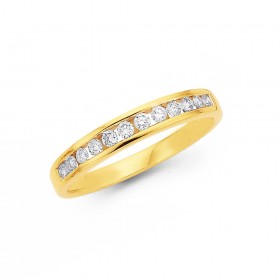 9ct-Diamond-Eternity-Ring on sale