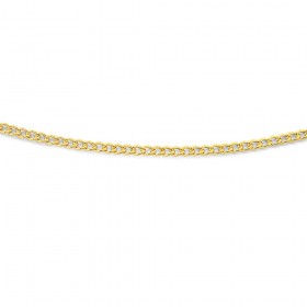9ct-45cm-Hollow-Curb-Chain on sale