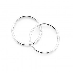 Medium-Polished-Sleepers-in-Sterling-Silver on sale