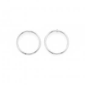 Sterling-Silver-Circle-Studs on sale