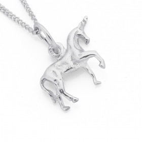 Unicorn+Charm+in+Sterling+Silver