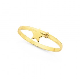 9ct-Hanging-Star-Ring on sale