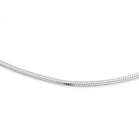 Sterling-Silver-50cm-Diamond-Cut-Square-Snake-Chain on sale