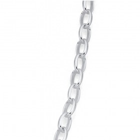 Sterling-Silver-55cm-Oval-Belcher-Chain on sale