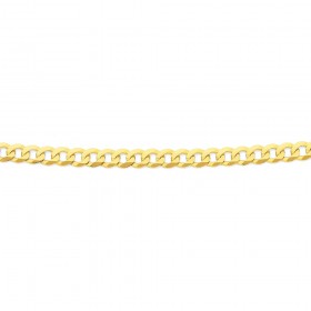 Solid-9ct-45cm-Flat-Curb-Chain on sale