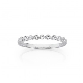 Sterling-Silver-CZ-Stacker-Ring on sale