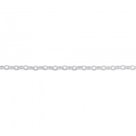 Sterling-Silver-185cm-Oval-Belcher-Bracelet on sale
