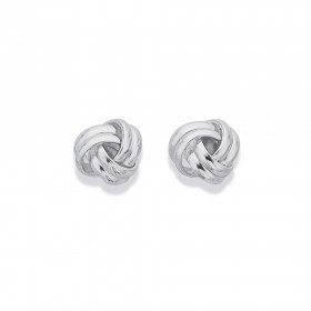 Sterling-Silver-Knot-Studs on sale