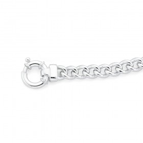 Sterling-Silver-46cm-Classic-Curb-Necklet on sale