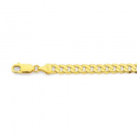 9ct-205cm-Curb-Bracelet on sale