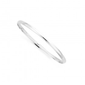Sterling-Silver-4X63mm-Golf-Bangle on sale