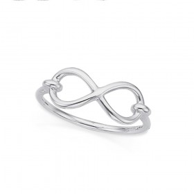 Sterling-Silver-Infinity-Ring on sale