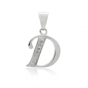 Initial-D-Pendant-in-Sterling-Silver on sale