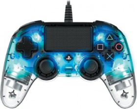 Nacon-Wired-Compact-Controller-for-PlayStation-4-Blue on sale