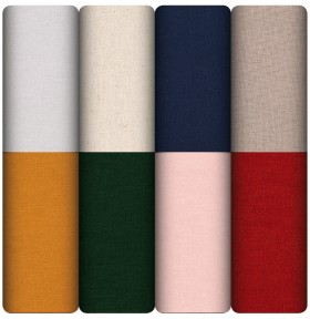 All-Plain-Cotton-Linen-Fabric on sale
