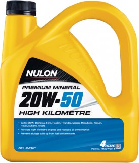 Nulon-High-Kilometre-20W-50-4L on sale