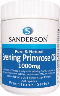 Sanderson-Evening-Primrose-Oil-1000mg-220-Capsules on sale