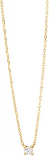 NEW-Mini-Solitaire-Necklace-with-Diamonds-in-10ct-Yellow-Gold on sale