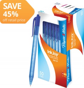Paper-Mate-InkJoy-100-Retractable-Ballpoint-Pens on sale