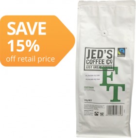 Jeds-Fairtrade-Fresh-Coffee-1kg on sale