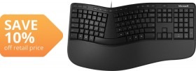 Microsoft-Ergonomic-Wired-Keyboard on sale