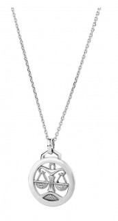 NEW-Libra-Zodiac-Pendant-in-Sterling-Silver on sale