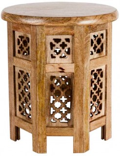 NEW-Ombre-Home-Golden-Hour-Etched-Mango-Wood-Table on sale