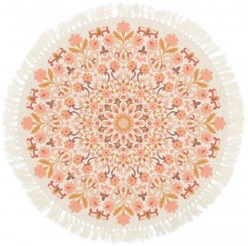 NEW-Ombre-Home-Golden-Hour-Printed-Cotton-Rug-110cm on sale