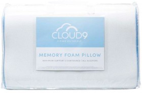 40-off-Cloud-9-Memory-Foam-Contour-Pillow on sale